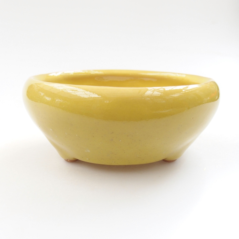 Bonsaischale aus Keramik 15,5 x 12 x 6 cm, Farbe blau