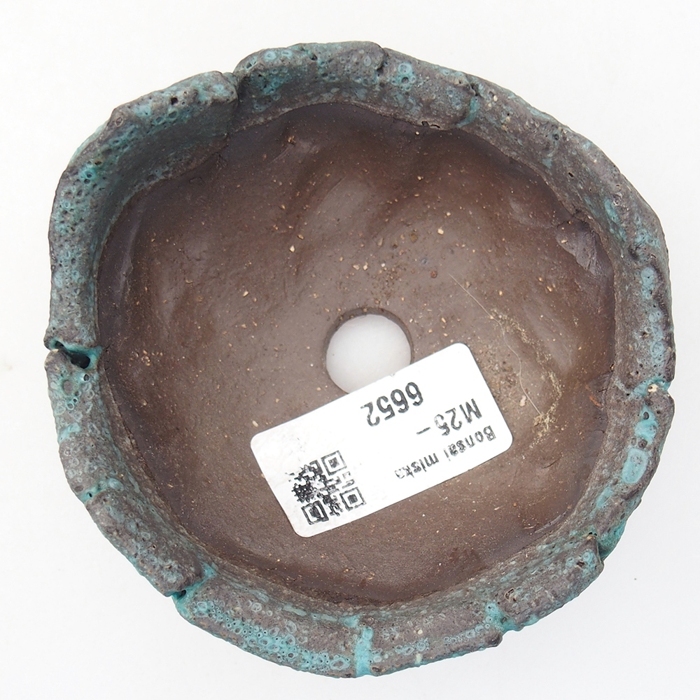 Keramikschale 9 x 9 x 5 cm , Farbe blau