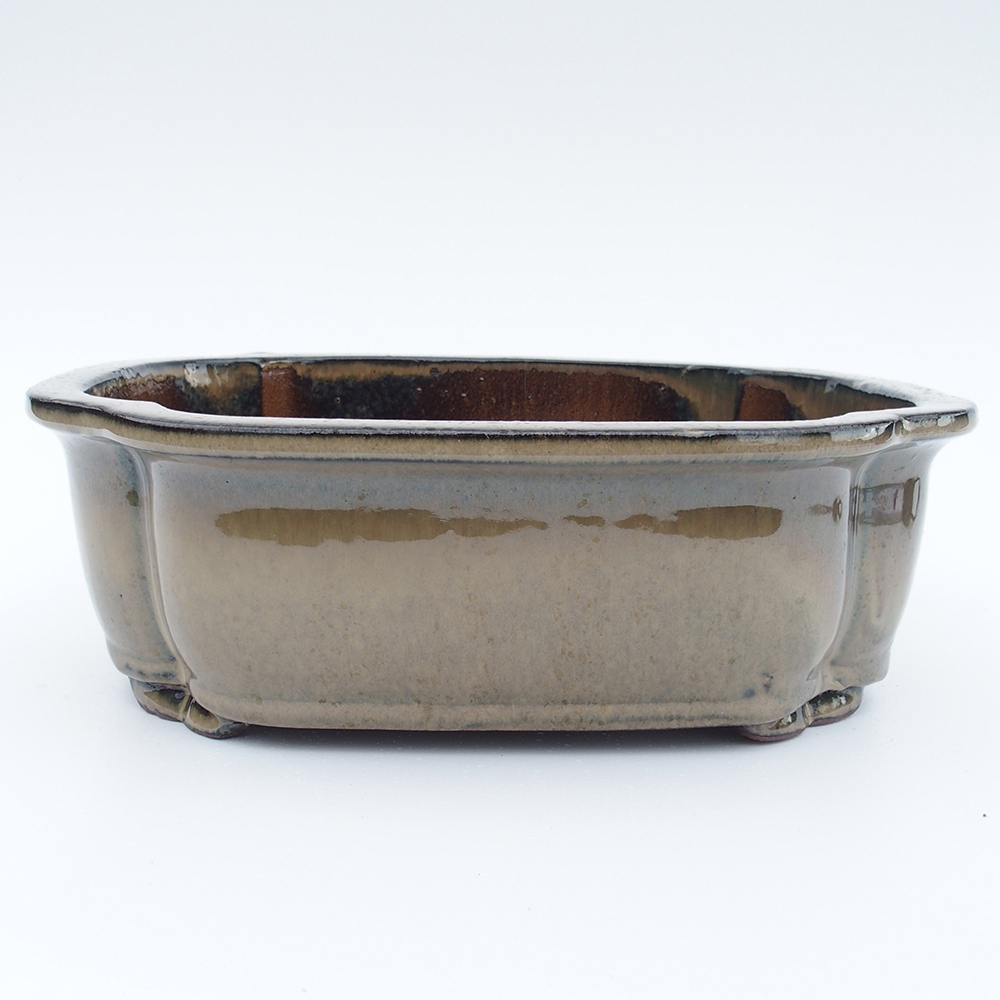 Schale 32 x 26 x 10,5 cm grau-beige