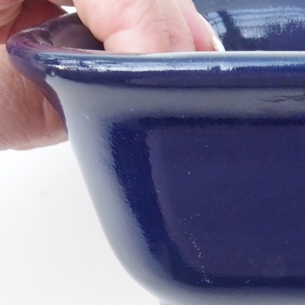 Bonsaischale H38 - 12 x 10 x 5,5 cm - blau