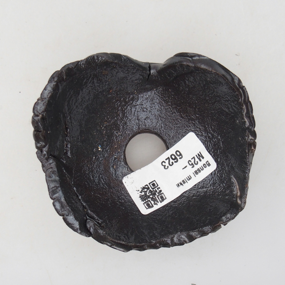 Keramikschale 8,5 x 8 x 5 cm , Farbe schwarz