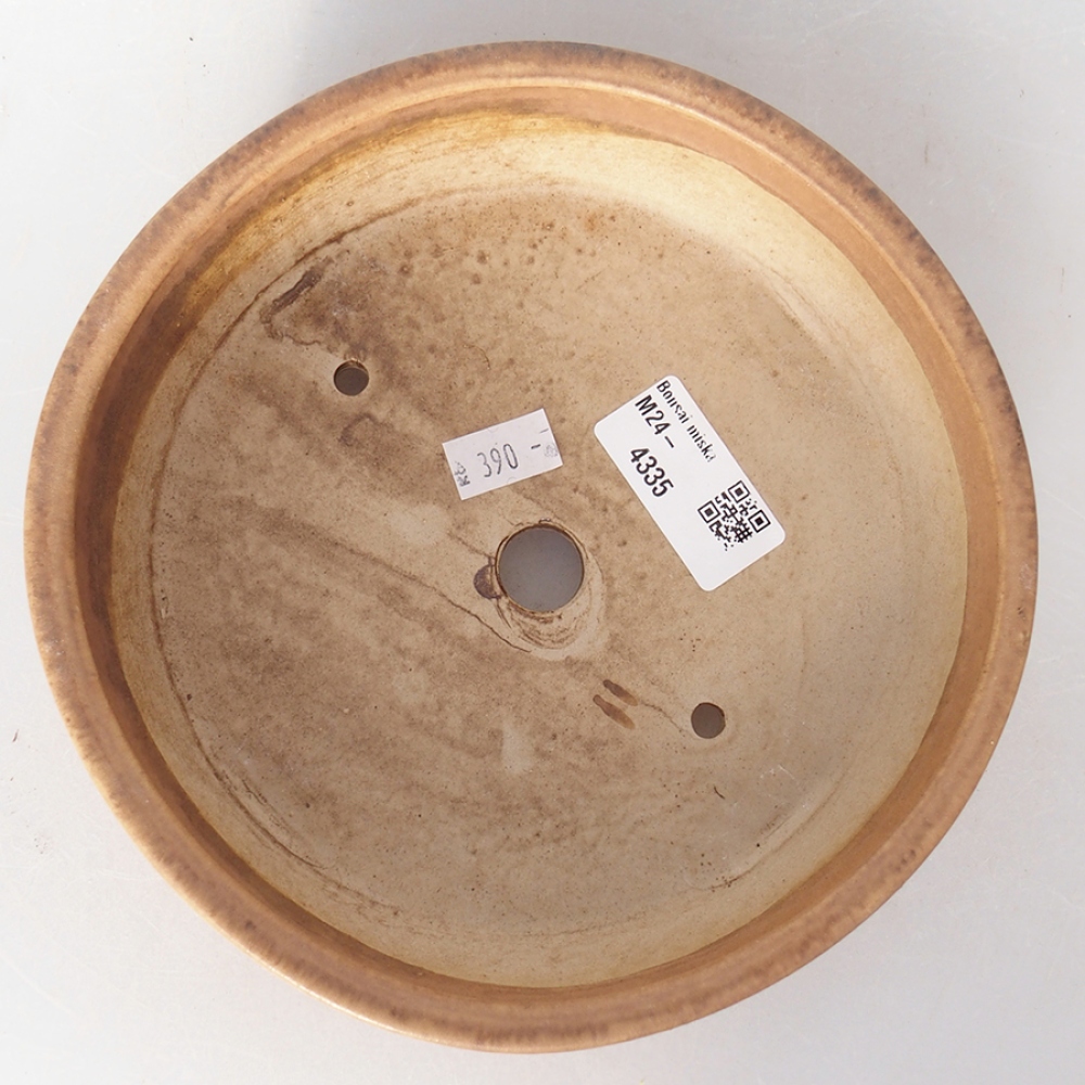 Bonsaischale aus Keramik 18 x 18 x 5 cm, rosa