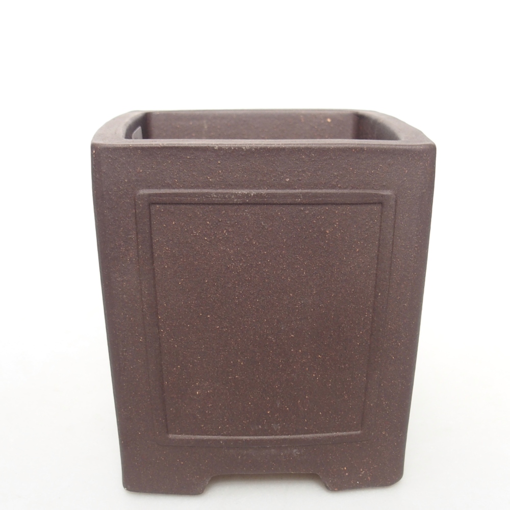 Schale 9 x 9 x 10 cm braun