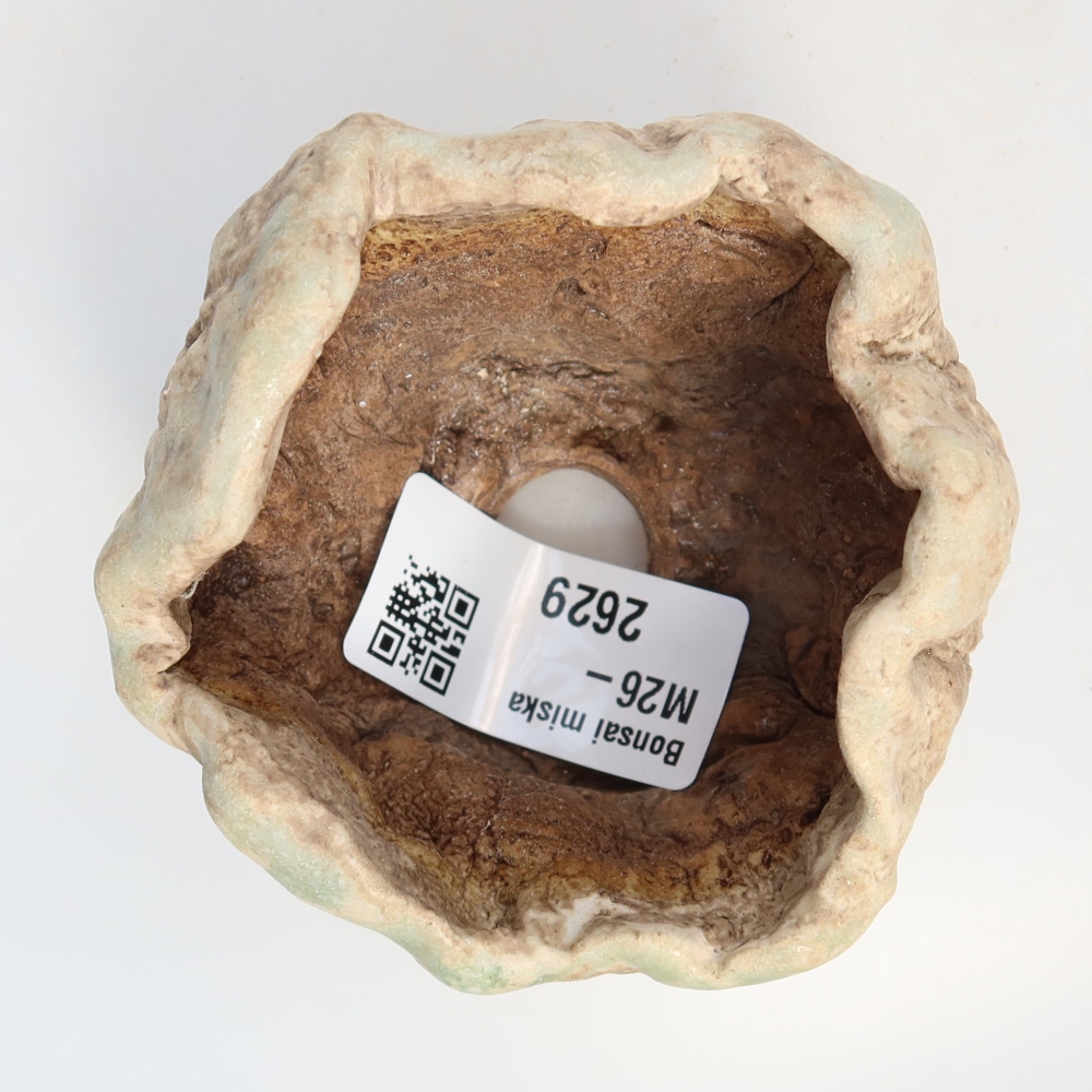Keramikschale  8 x 7 x 5,5 cm, Farbe: grün