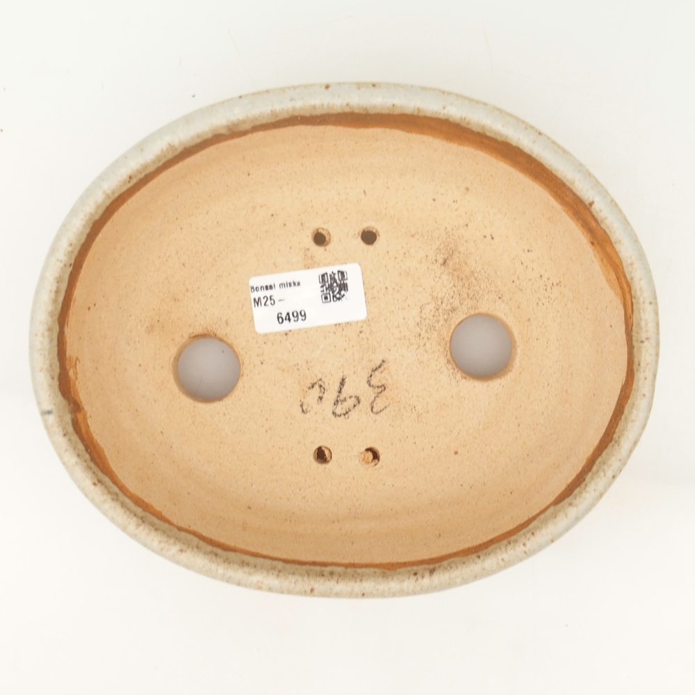 Bonsaischale 20 x 16 x 6,5 cm , Farbe beige