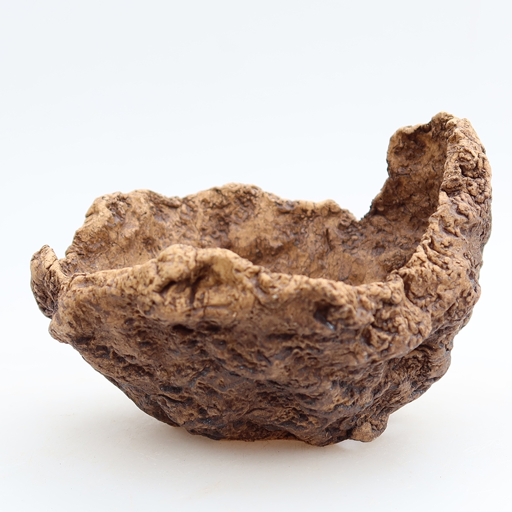 Keramikschale 10 x 9,5 x 8 cm , Farbe braun