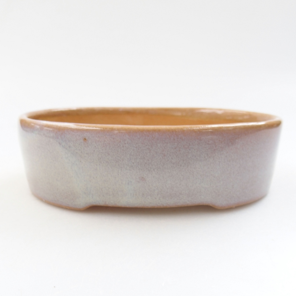 Bonsaischale aus Keramik 15,5 x 12 x 6 cm, Farbe blau