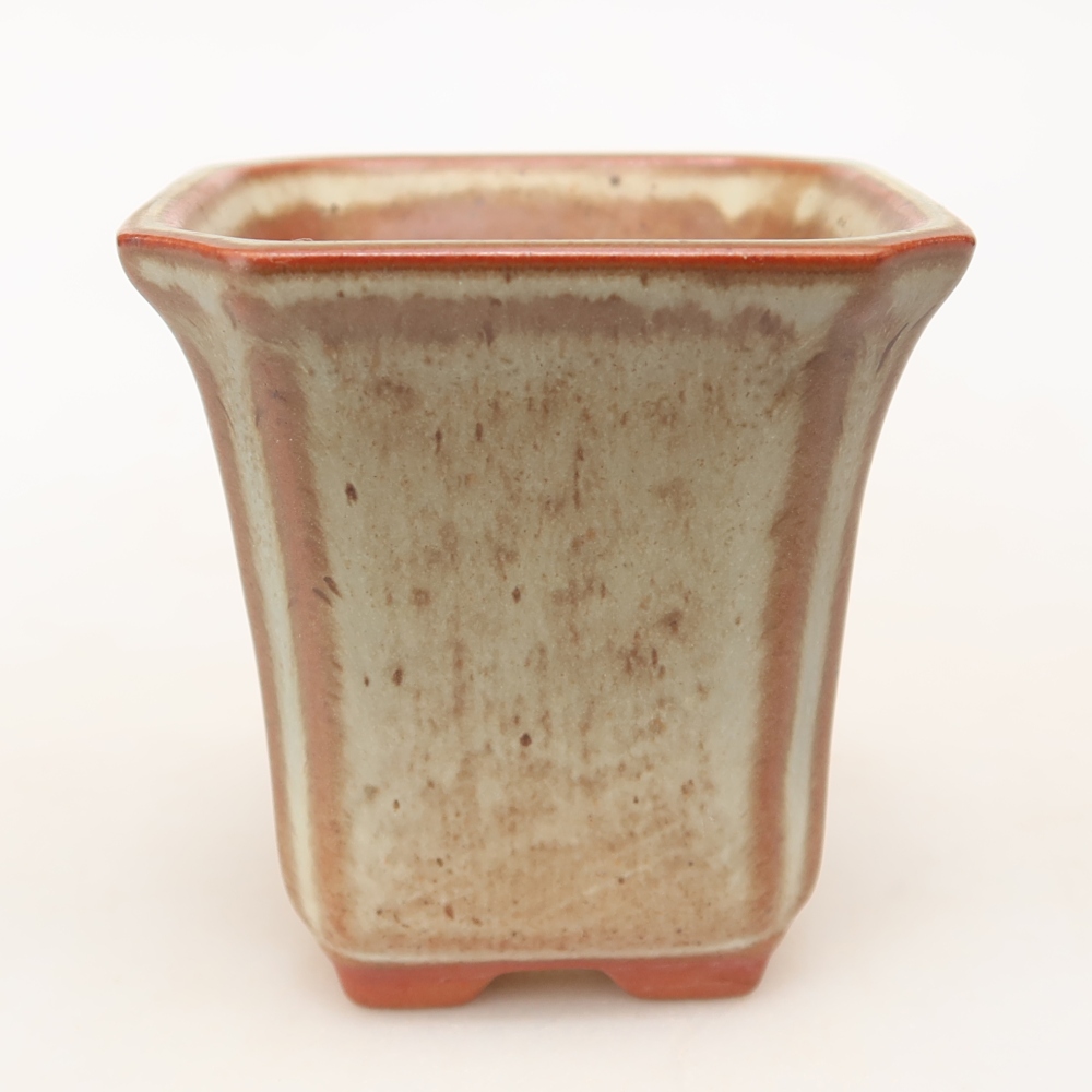 Keramikschale  6,5 x 6,5 x 7 cm, Farbe: Beige