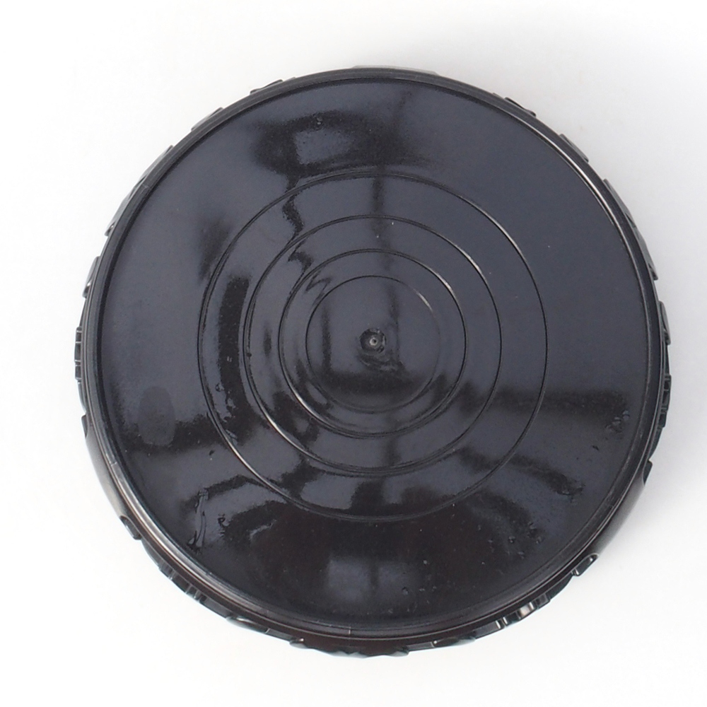 Kunststoff-Bonsai-Tisch rund 21 x 21 x 5 cm, schwarz