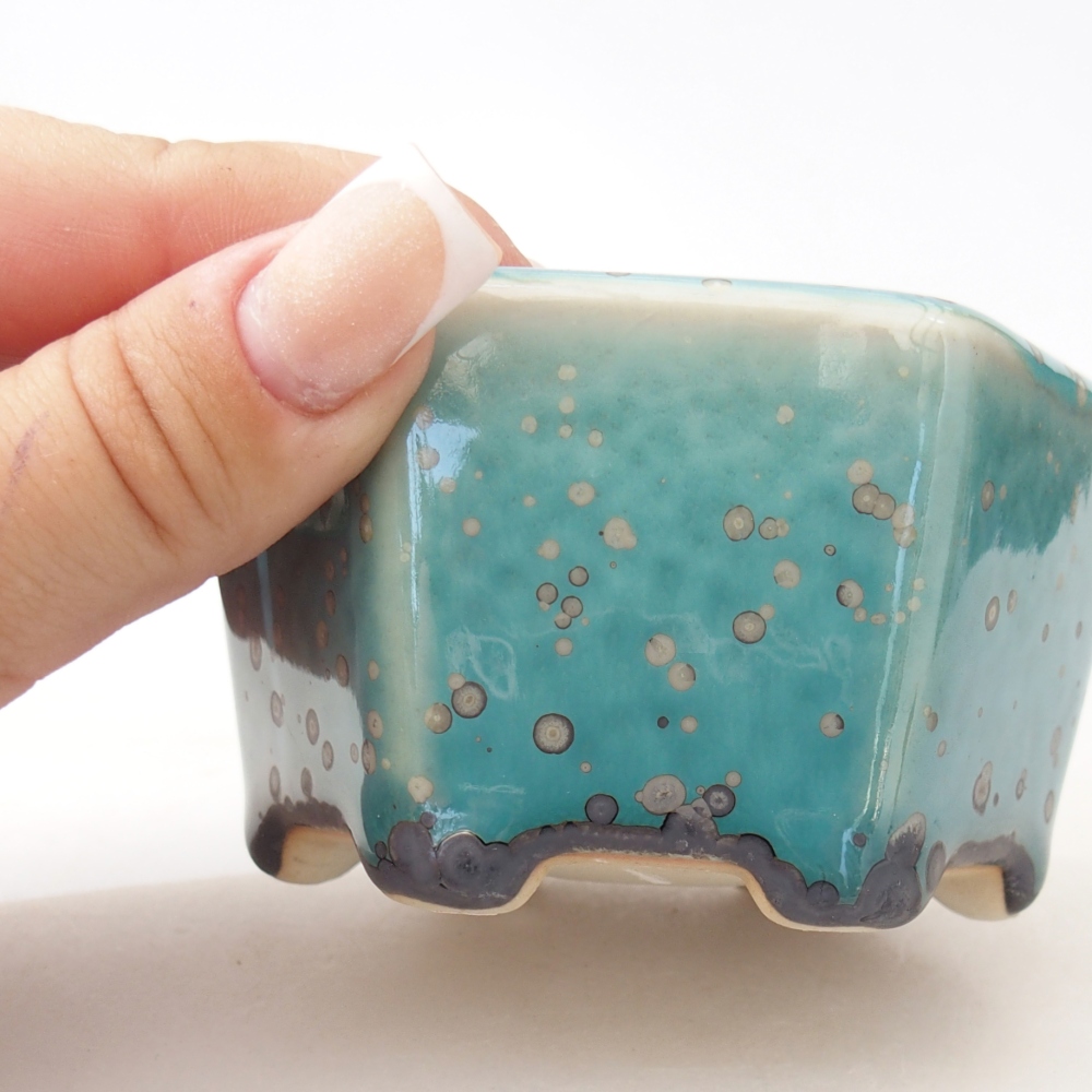Schale 8,5 x 8 x 5 cm blau