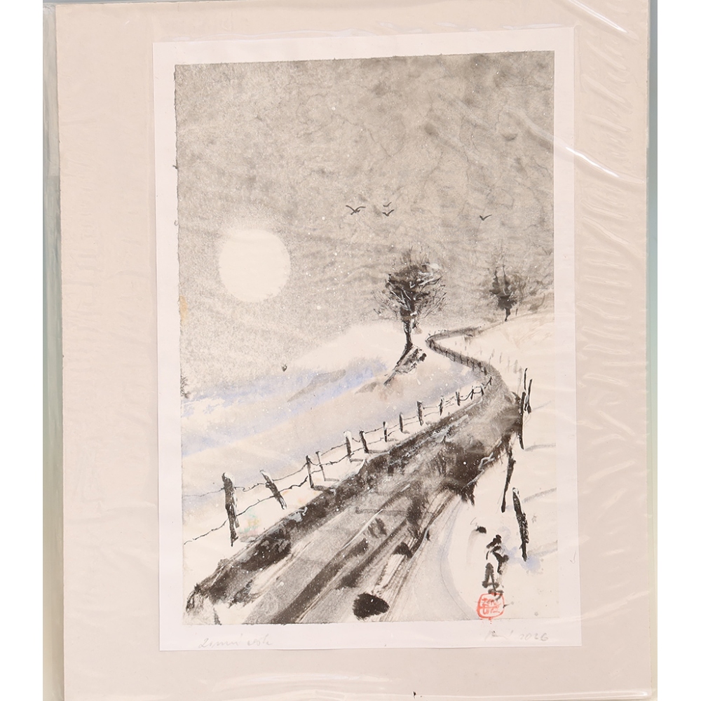 Kalligraphie – Winterreise