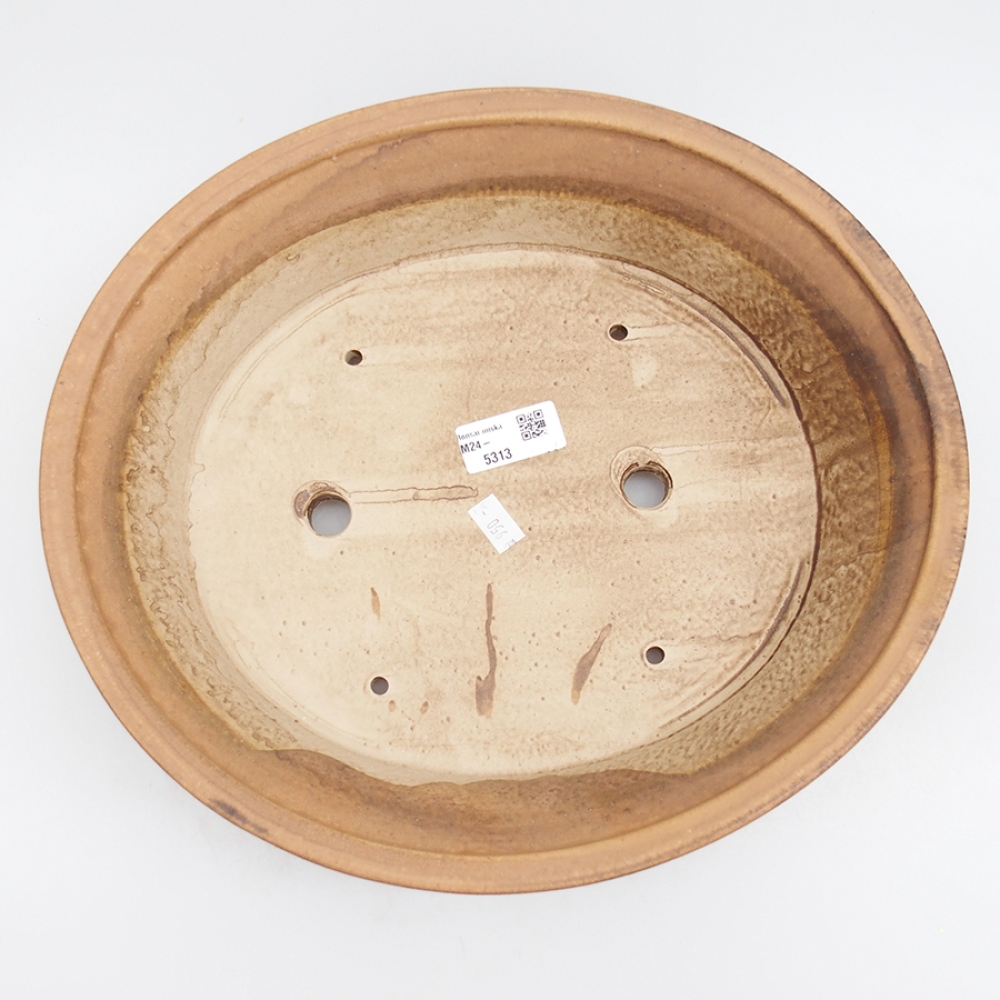 Bonsaischale aus Keramik 32 x 29 x 7 cm, rosa