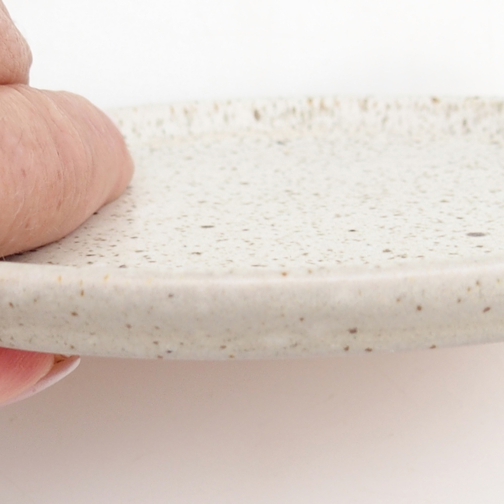 Keramische Untertasse H11 - 11,5 x 9,5 x 1 cm