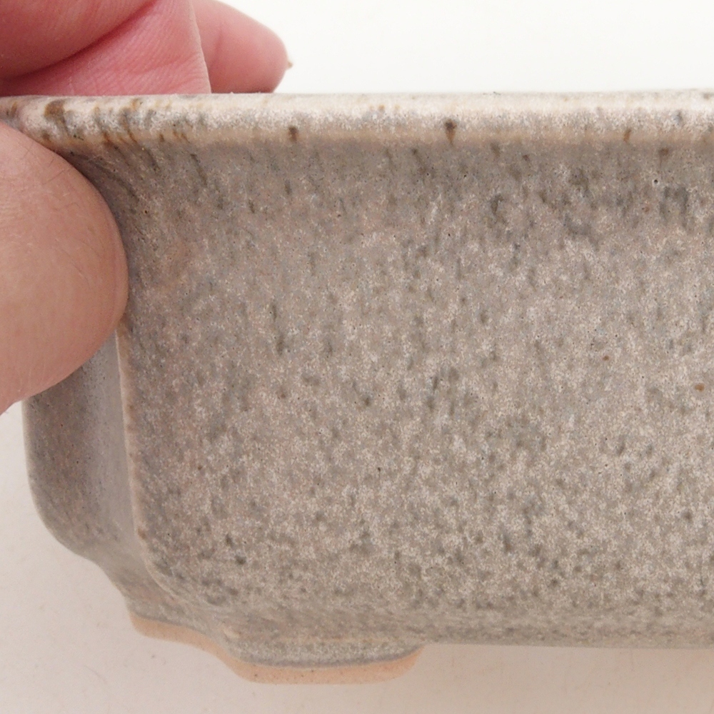 Bonsaischale H01 - 12 x 9 x 5 cm - beige