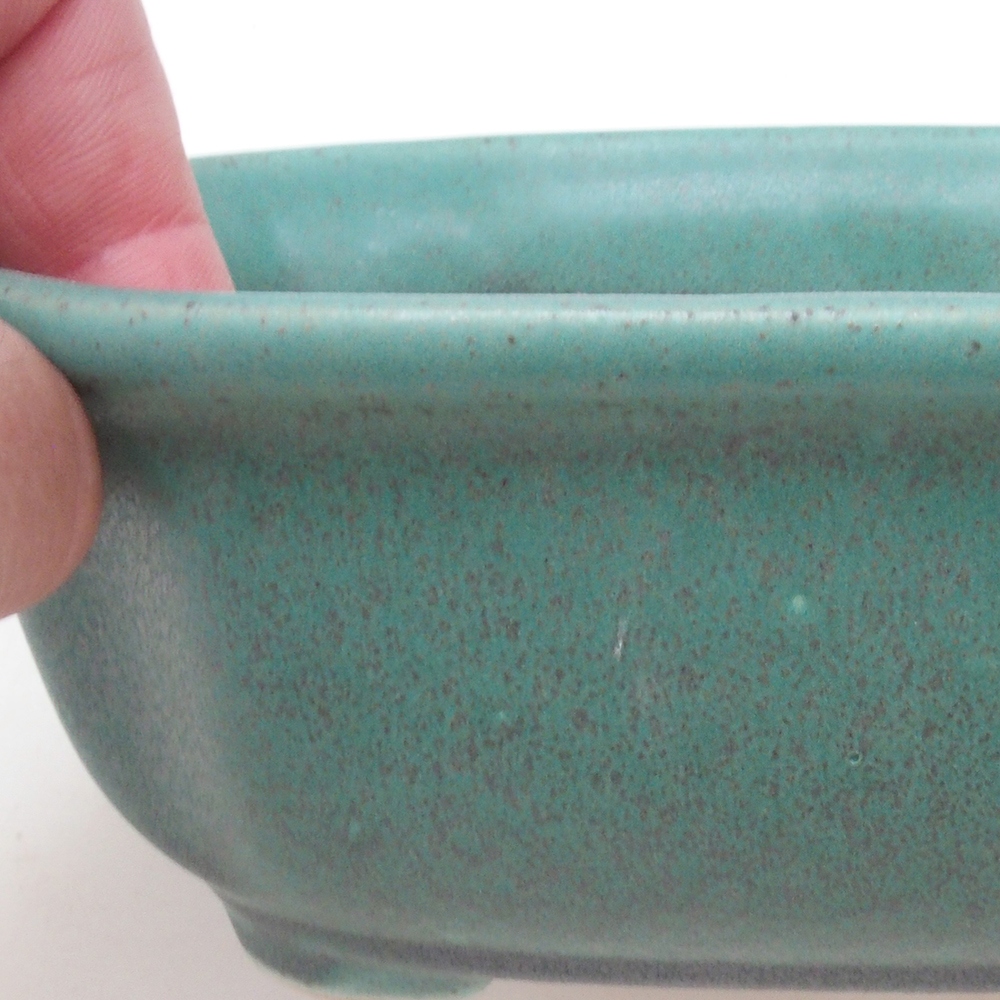 Bonsaischale H32 - 13 x 10 x 5,5 cm - grün