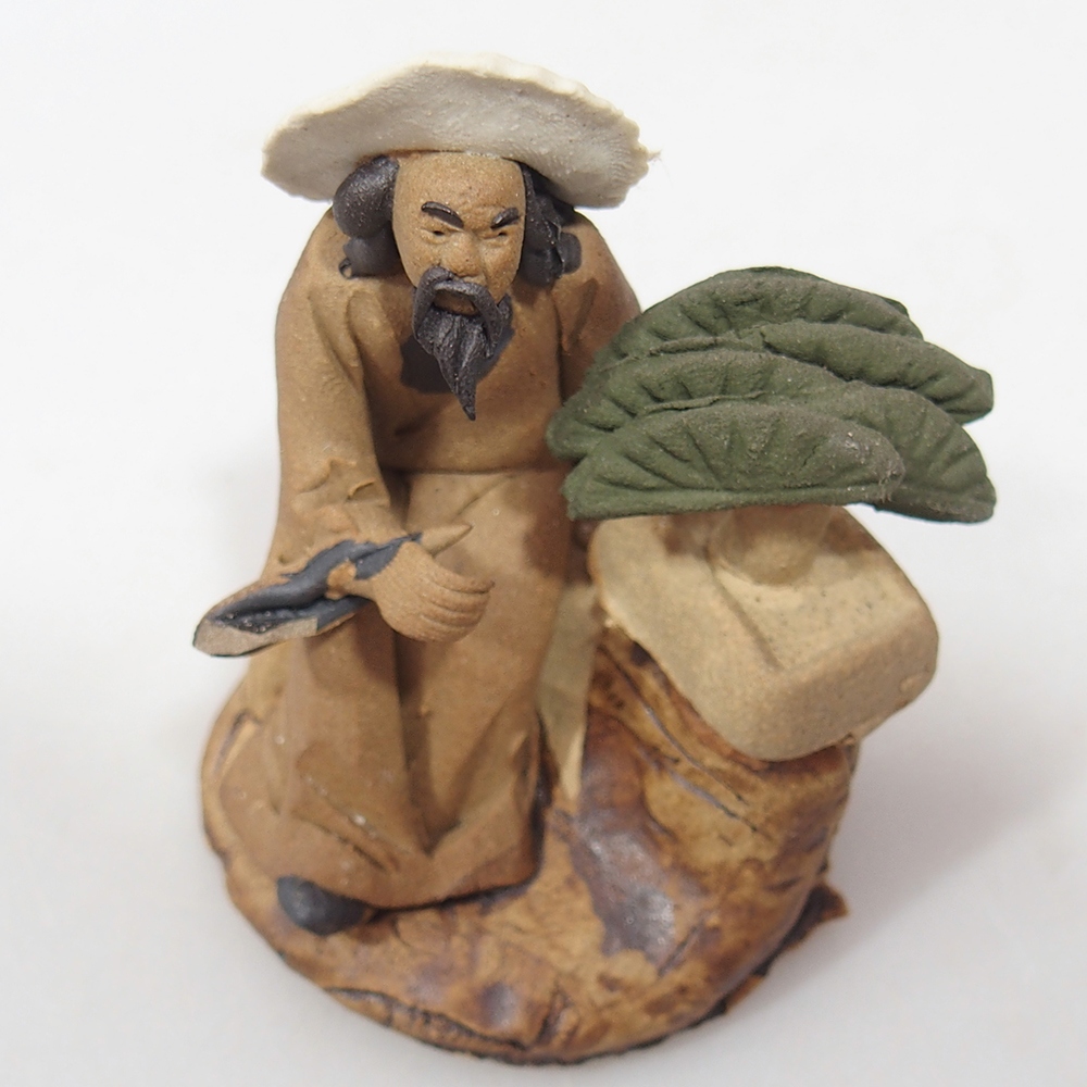 Keramik-Figur - Bonsaiista