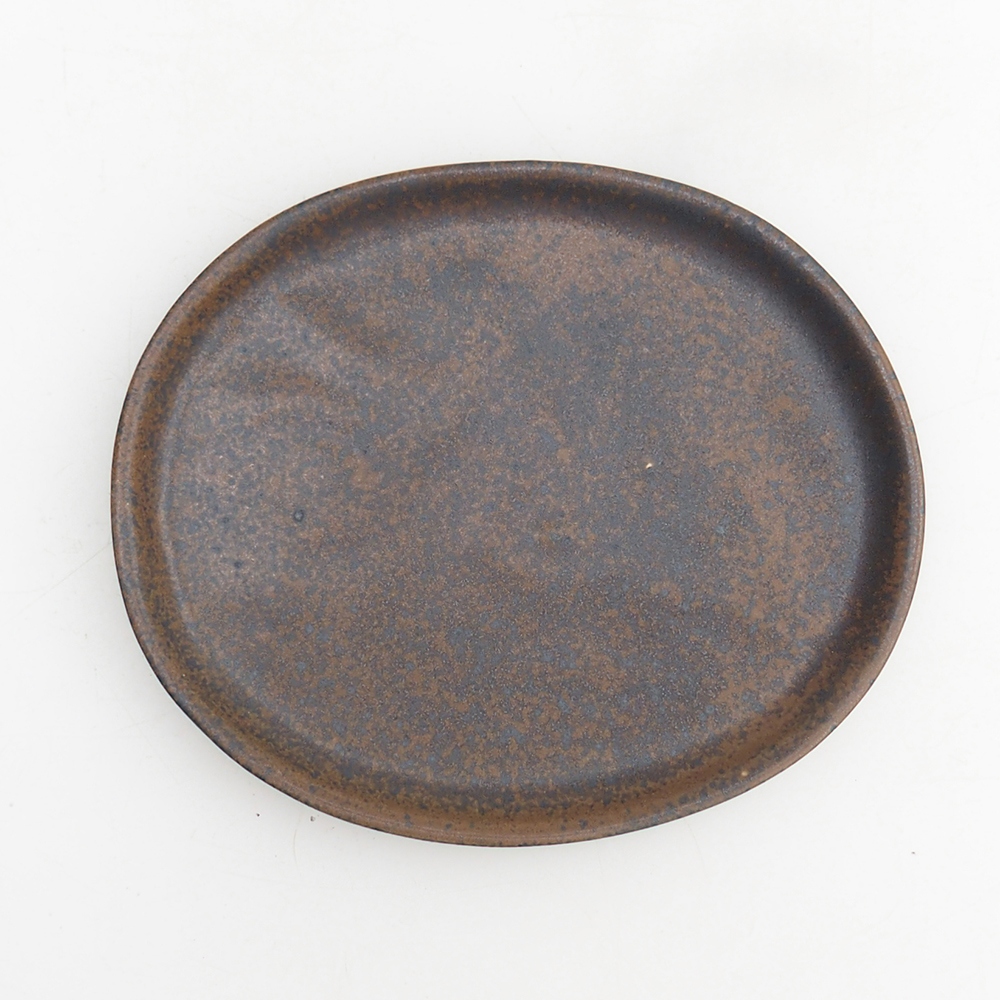 Bonsaischale + Untertasse H11 - 11,5 x 10 x 4 cm - grün