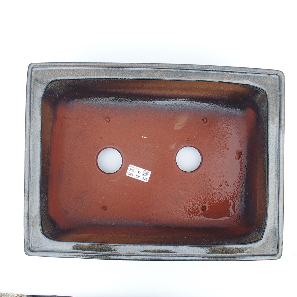 Schüssel 40 x 30 x 12 cm grau