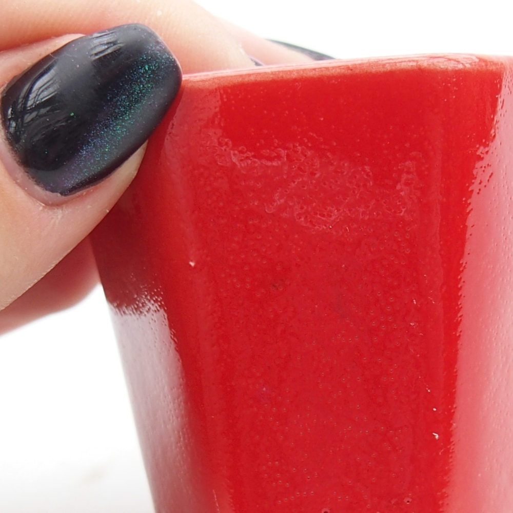 Mini-Bonsaischale 5,5 x 5 x 5 cm, Farbe rot