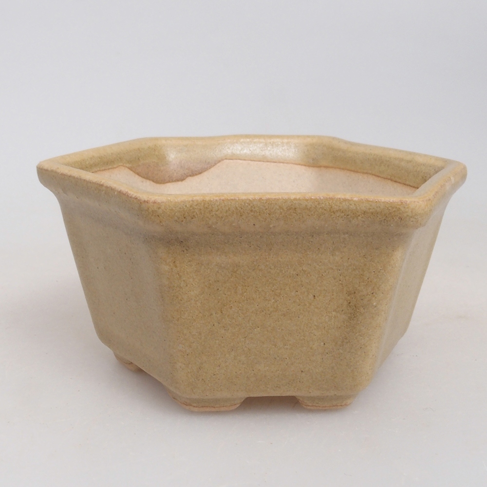 Mini-Bonsaischale 8 x 7 x 4 cm, braun