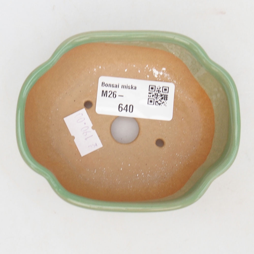 Bonsaischale aus Keramik 125 x 10 x 3 cm, braun