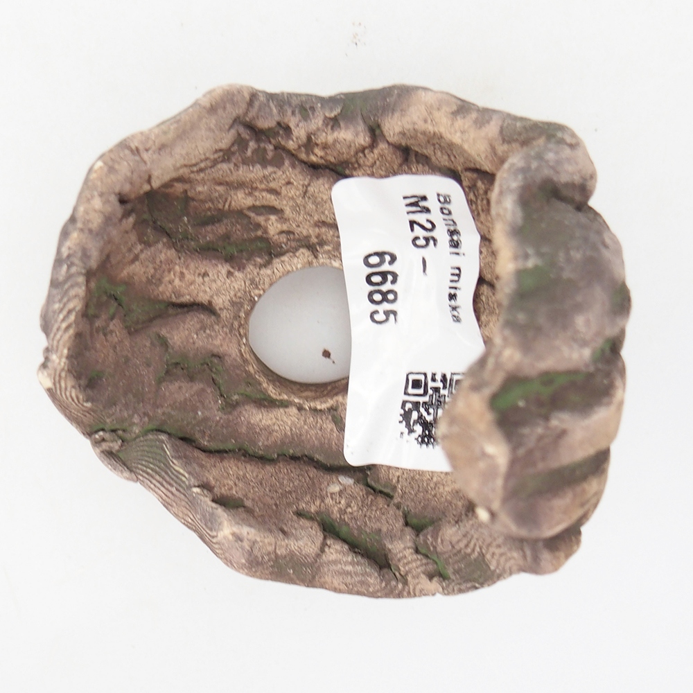 Keramikschale 6,5 x 6,5 x 8 cm , Farbe grün