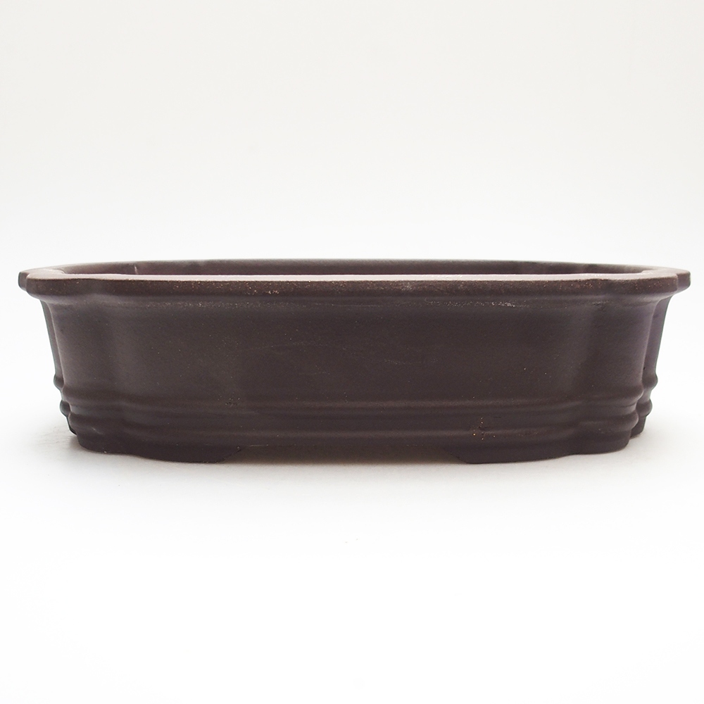 Schale 26 x 21 x 6,5 cm braun