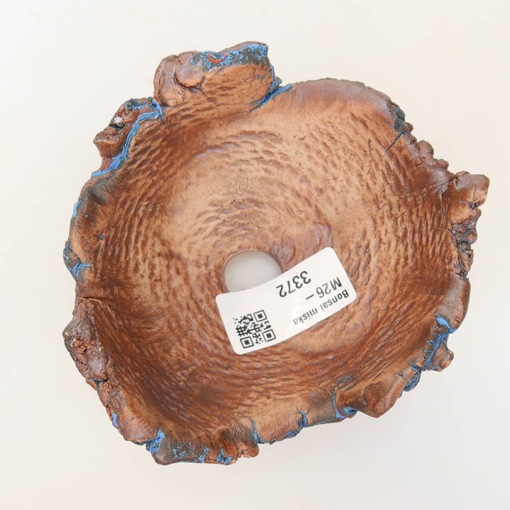 Keramikschale 11 x 10,5 x 5,5 cm, Farbe: Blau