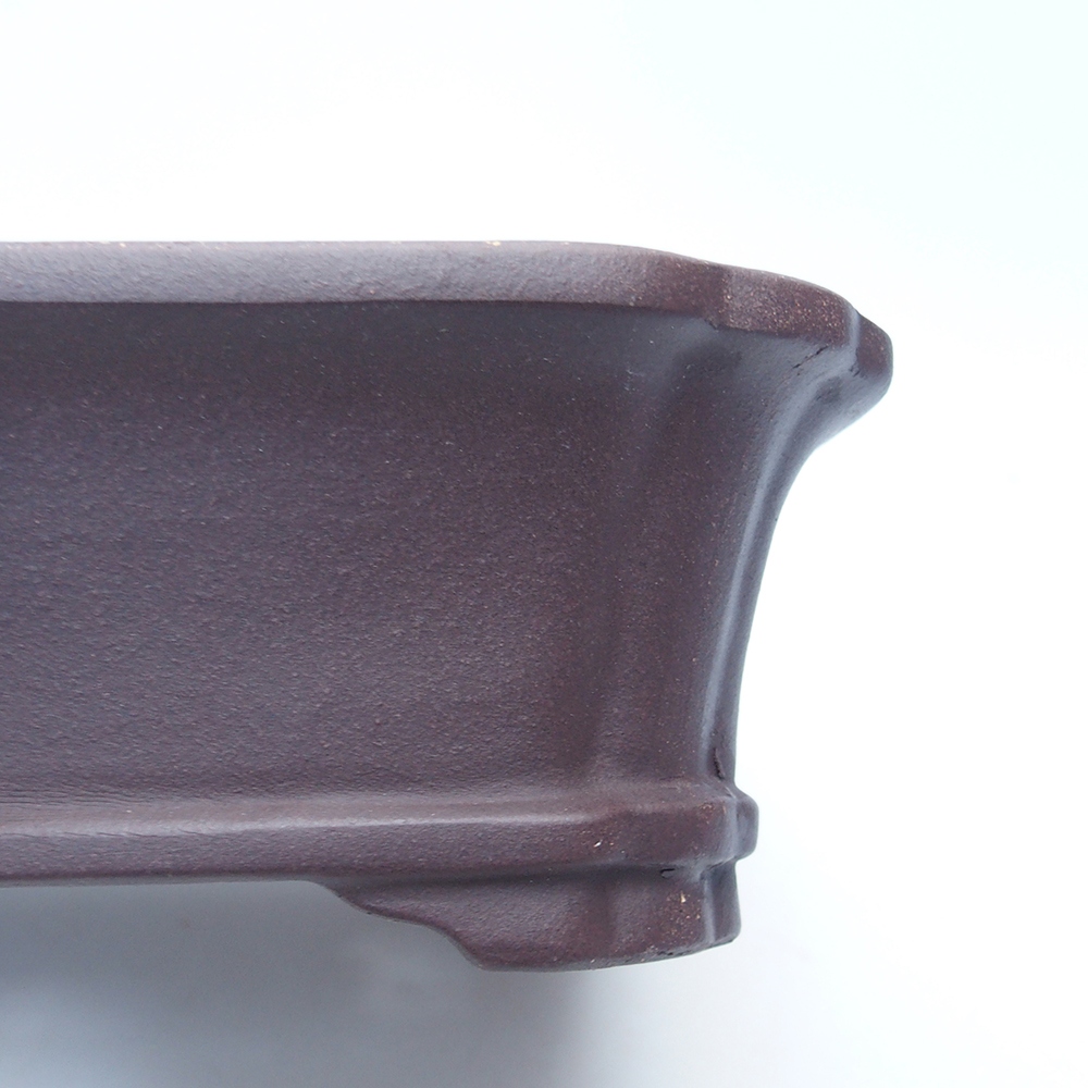 Schale 21 x 18 x 6,5 cm braun