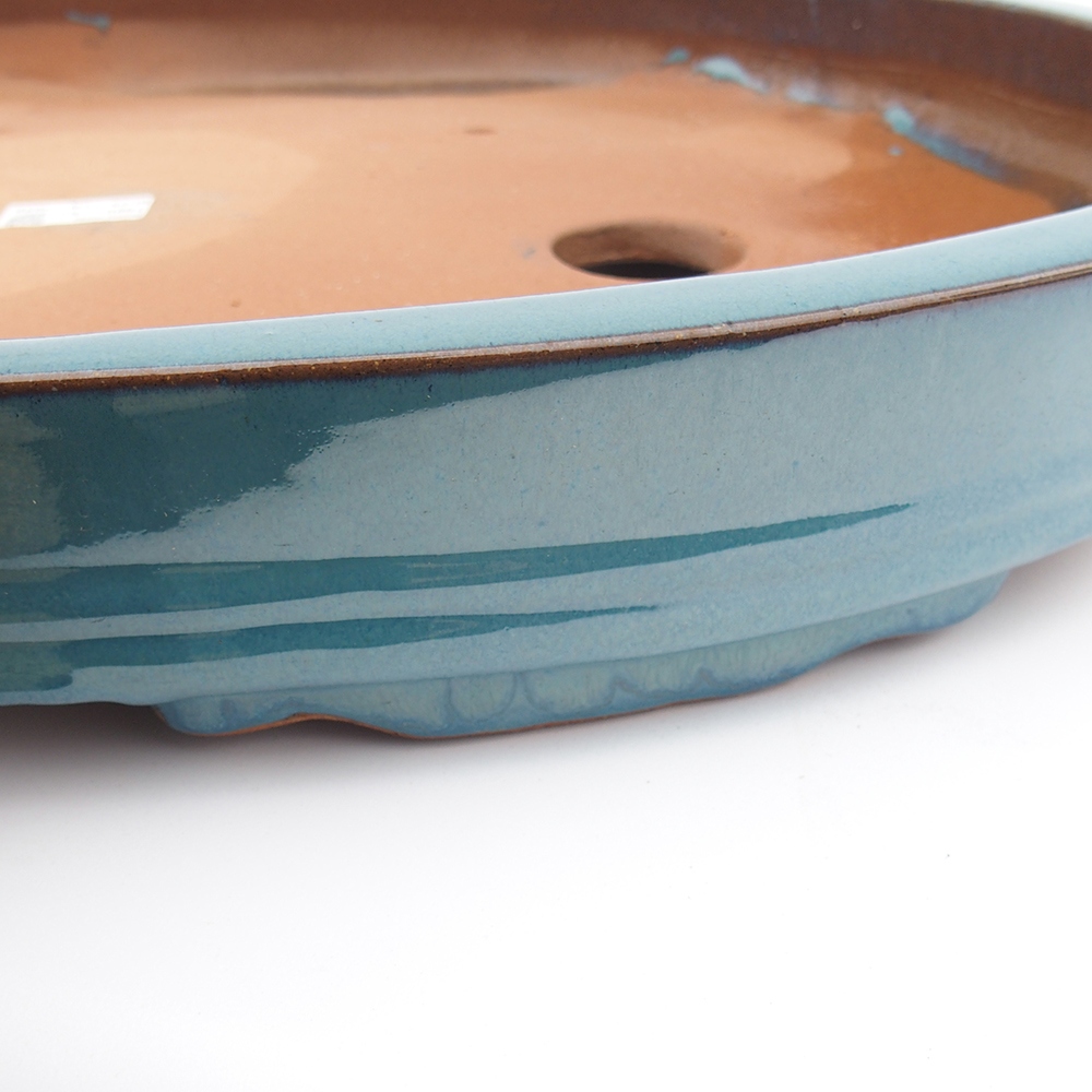 Schale 61 x 44 x 7,5 cm blau