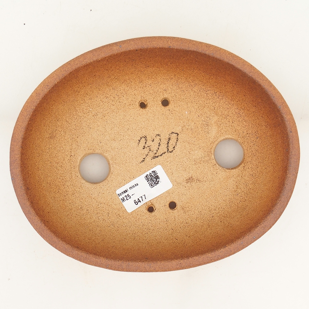 Bonsaischale 20 x 16 x 5,5 cm , Farbe braun