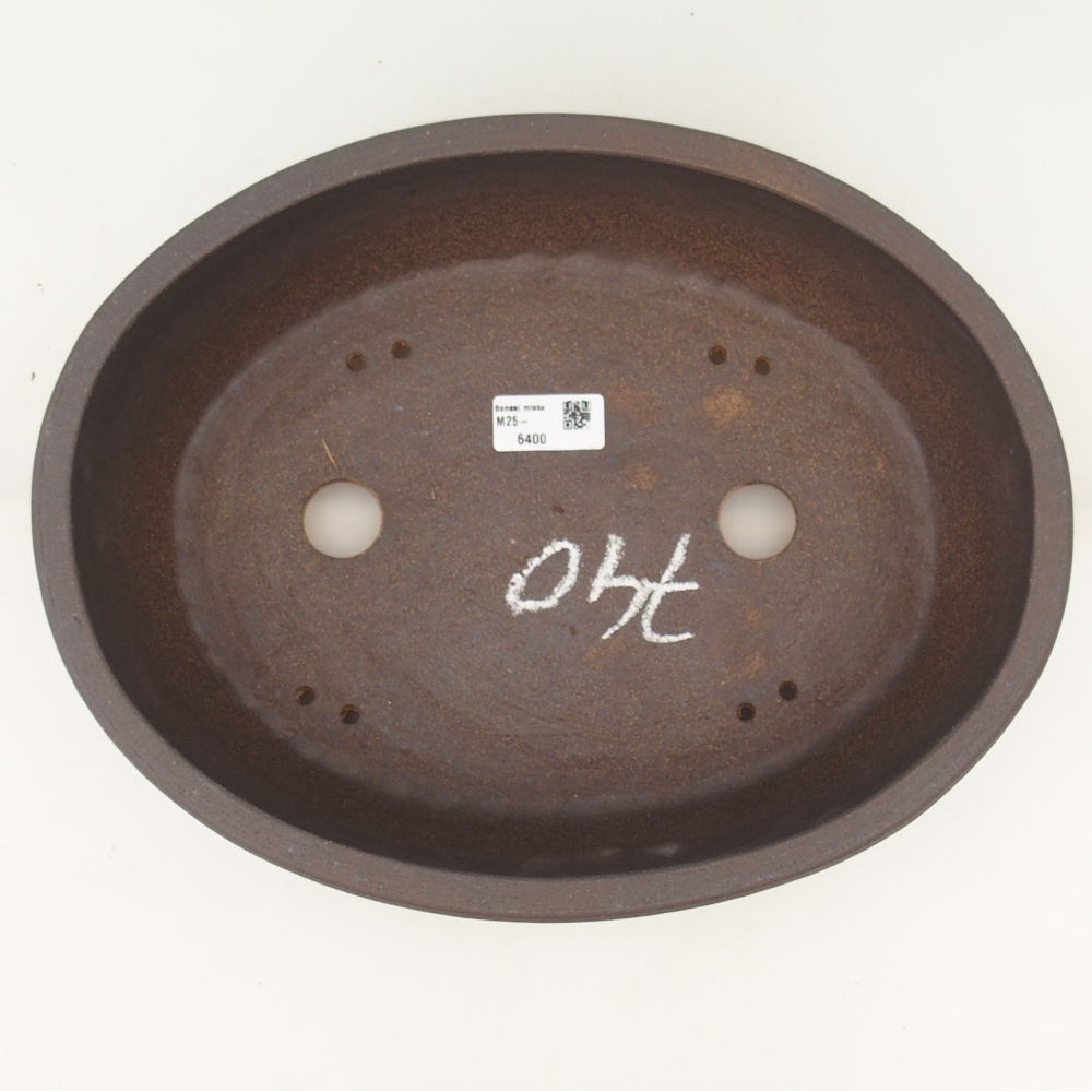 Bonsaischale 33 x 26 x 9 cm , Farbe braun