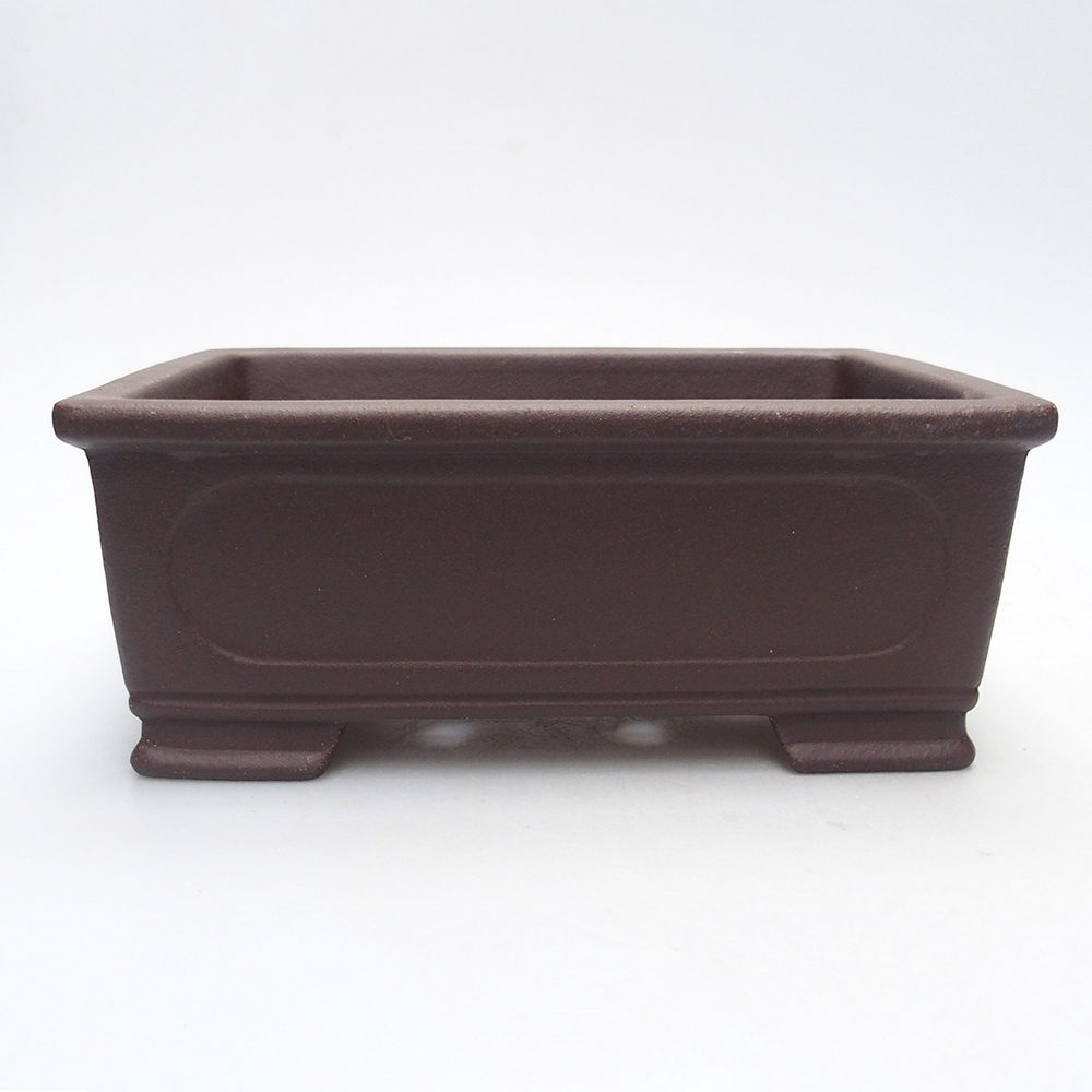 Schale 18,5 x 14 x 7,5 cm braun