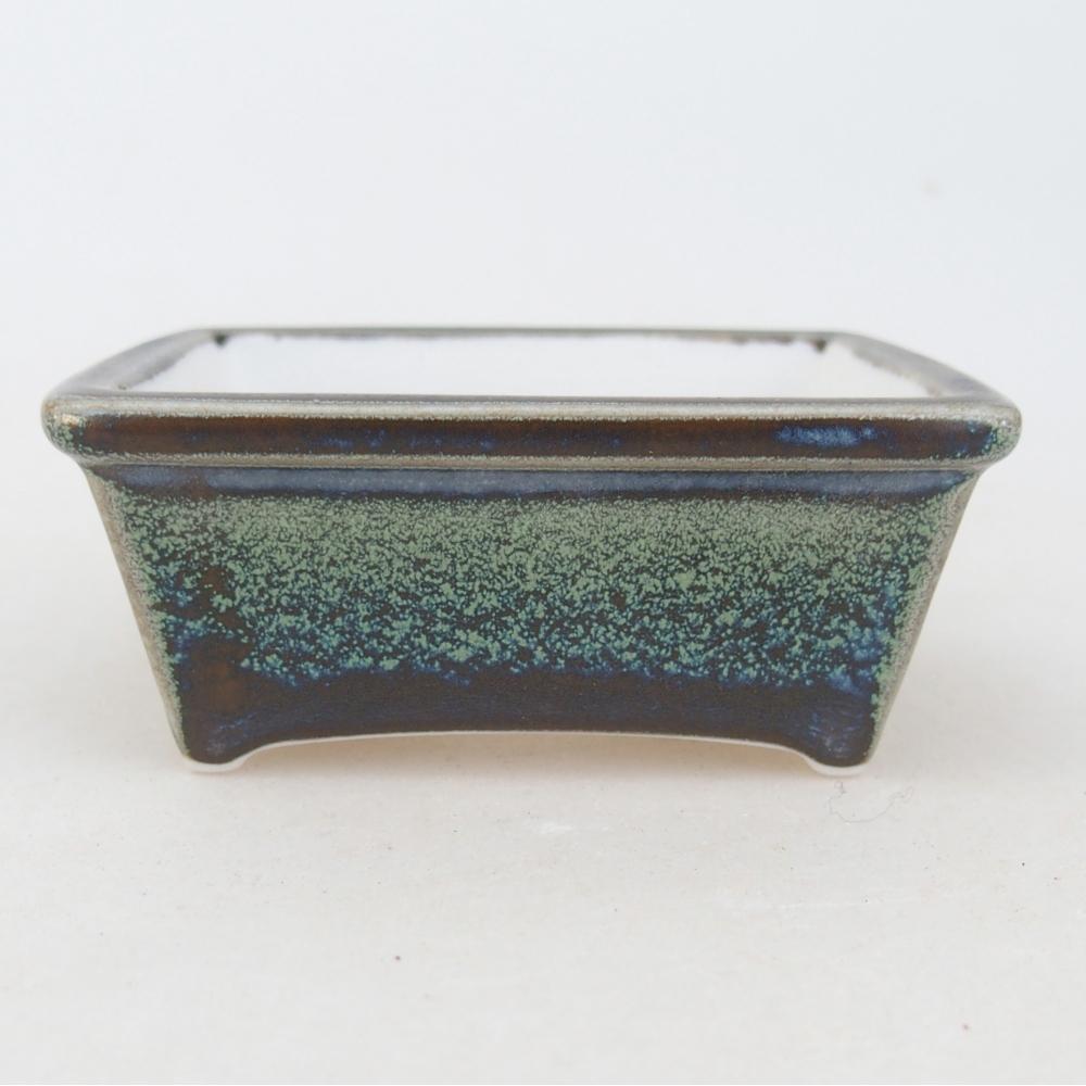 Mini-Bonsaischale 7,5 x 6 x 3 cm, grün