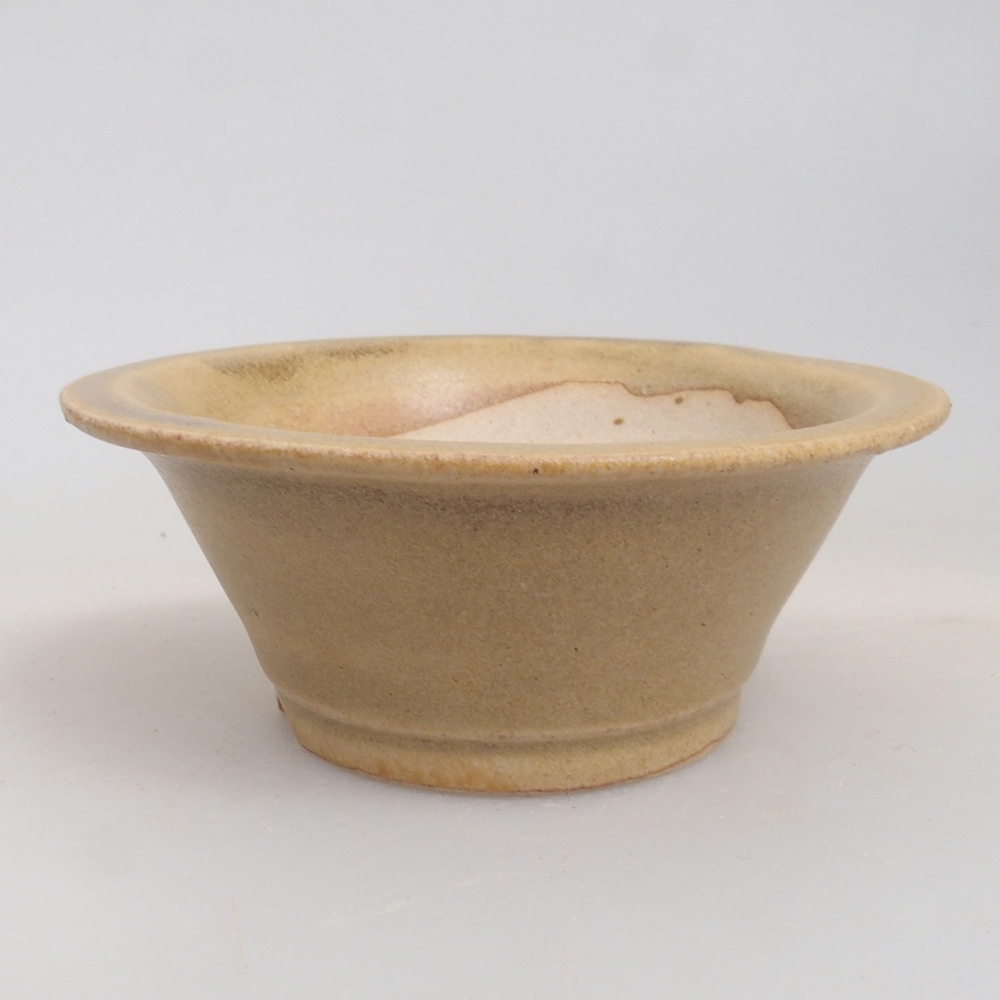 Mini-Bonsaischale 7 x 7 x 2,5 cm, braun