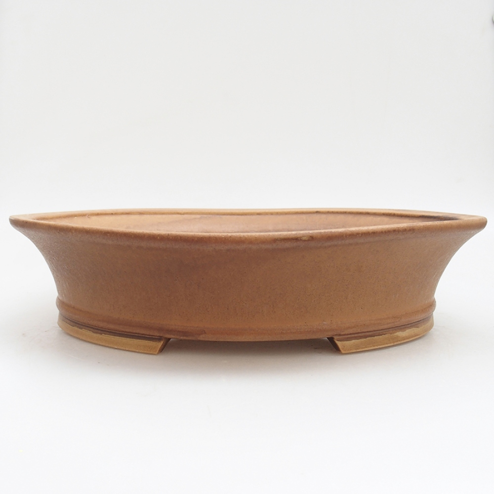 Bonsaischale aus Keramik 32 x 29 x 7 cm, rosa