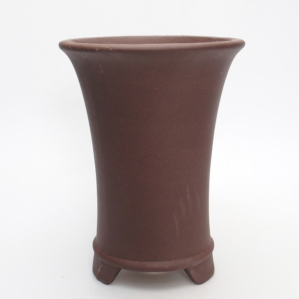 Schale 13 x 13 x 17 cm braun