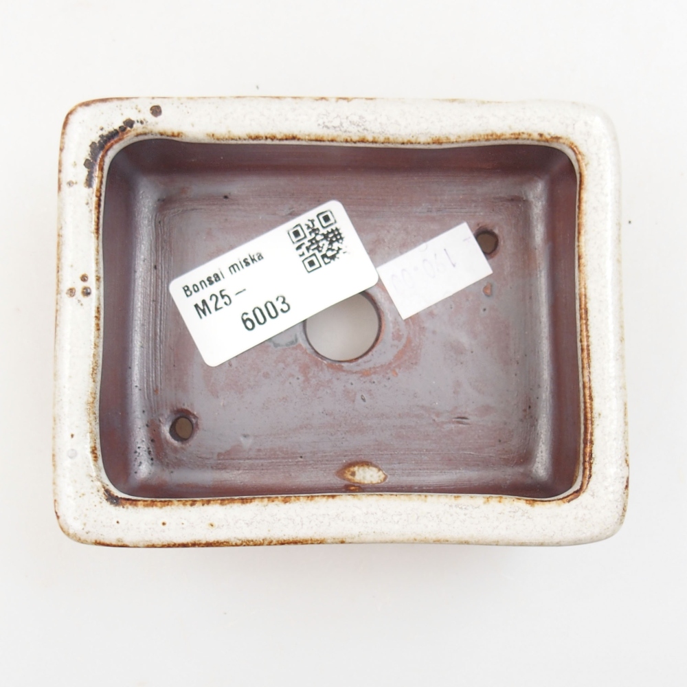 Bonsaischale aus Keramik 15,5 x 12 x 6 cm, Farbe blau