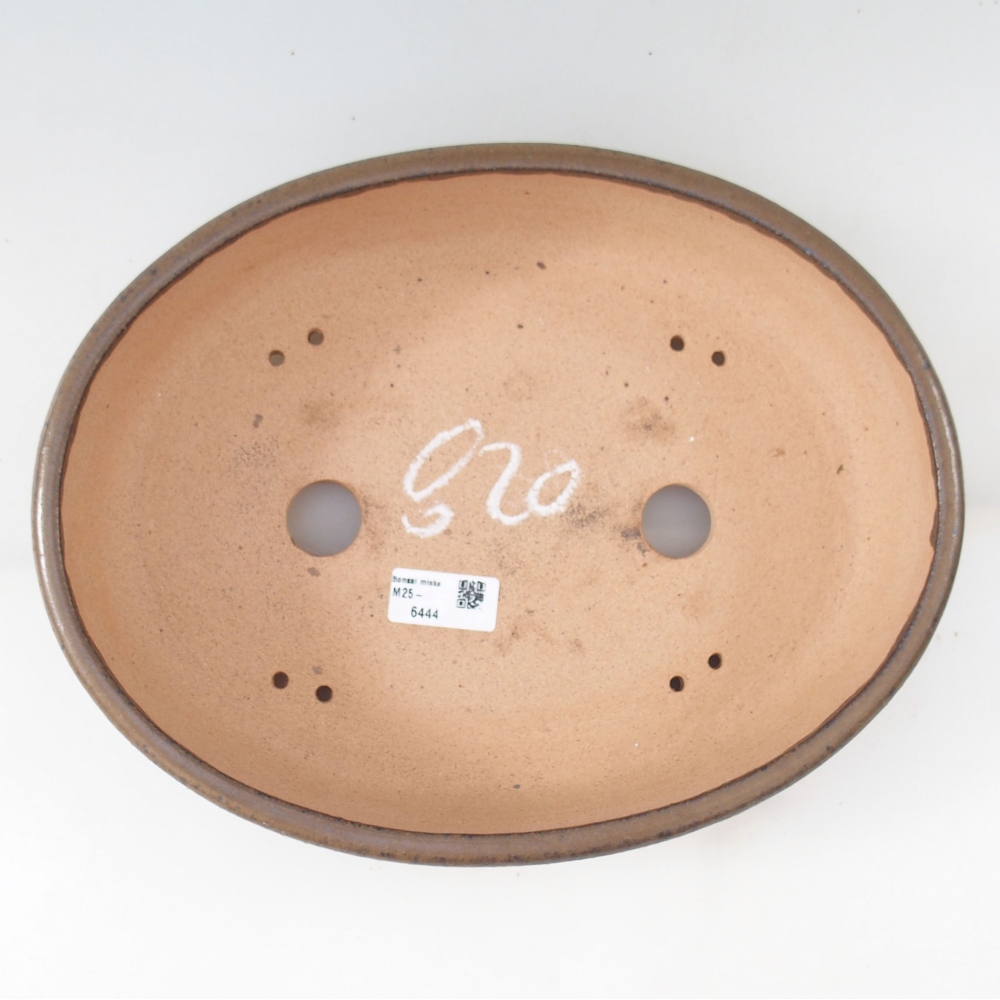 Bonsaischale 32 x 25 x 8 cm , Farbe braun