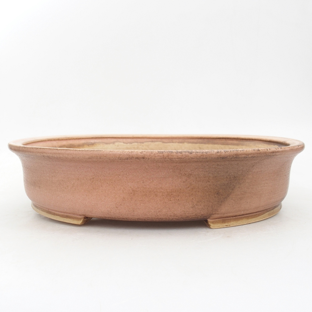 Bonsaischale aus Keramik 26 x 23,5 x 6 cm, rosa