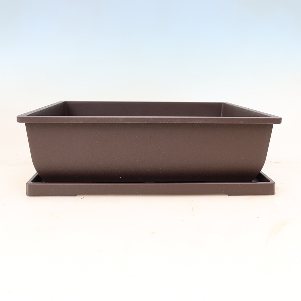 Bonsaischale + Kunststoffschale MP-7 - 34 x 26 x 11cm