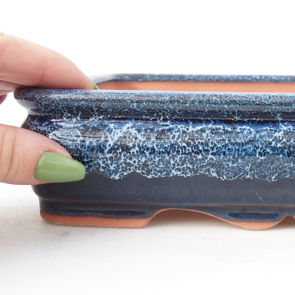 Schale 22 x 26,5 x 4 cm blau