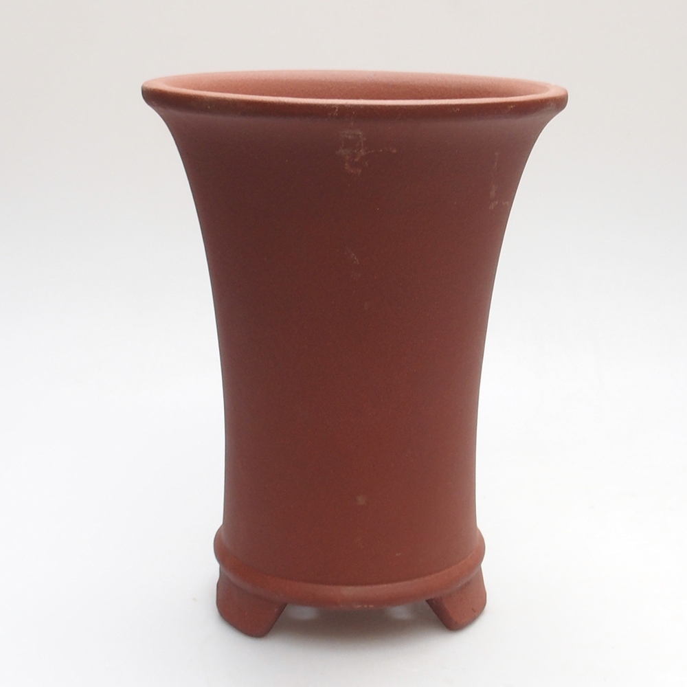 Schale 14 x 14 x 18 cm ziegelfarben