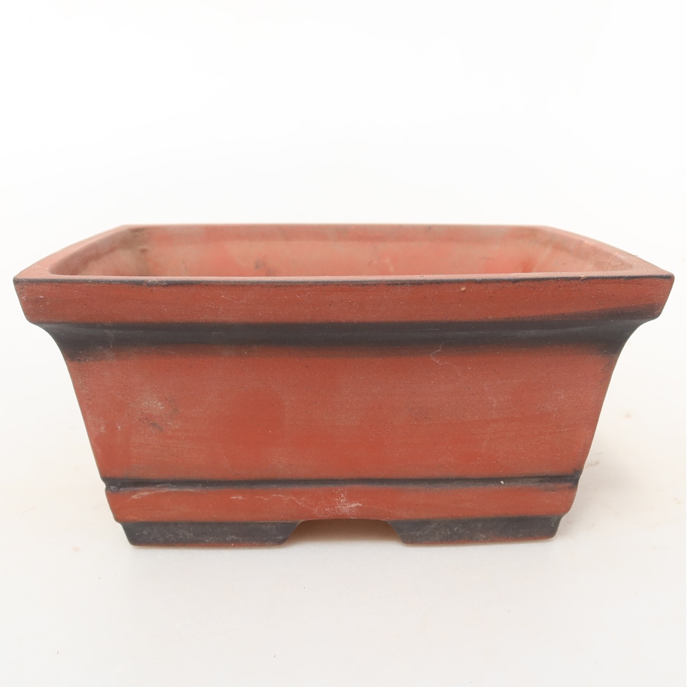 Keramikschale  14 x 12,5 x 7 cm, Farbe: Ziegelrot
