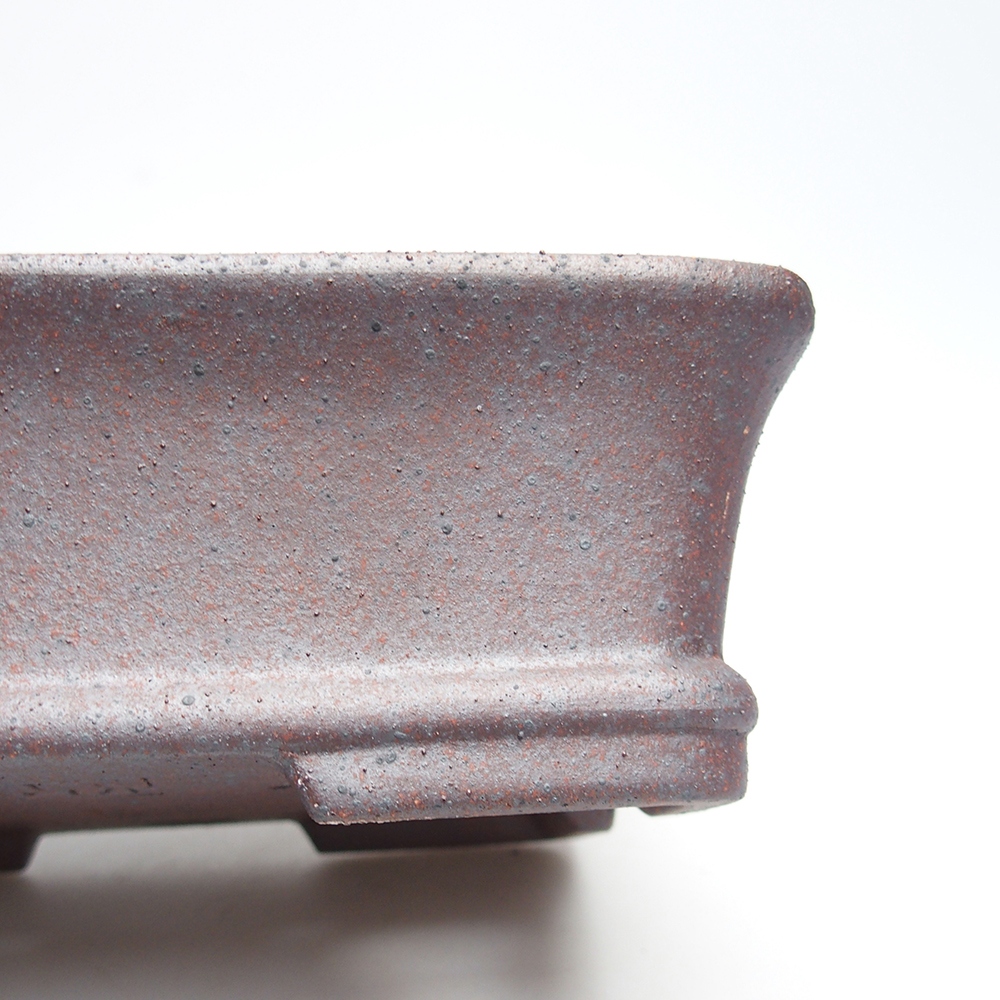 Schale 19 x 15 x 6 cm braun