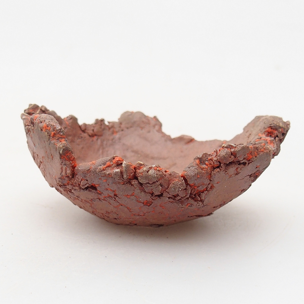 Keramikschale 7,5 x 6,5 x 3,5 cm , Farbe orange