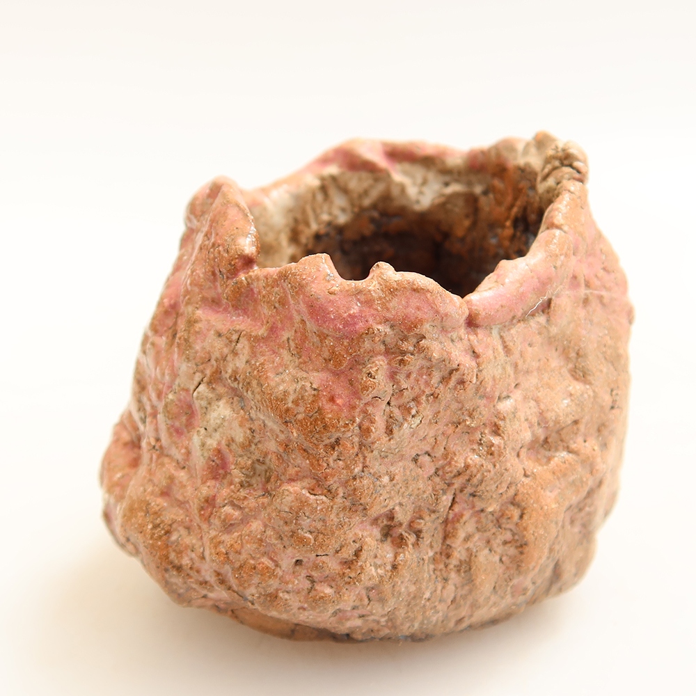 Keramikschale  4 x 4 x 6 cm, Farbe: Rosa