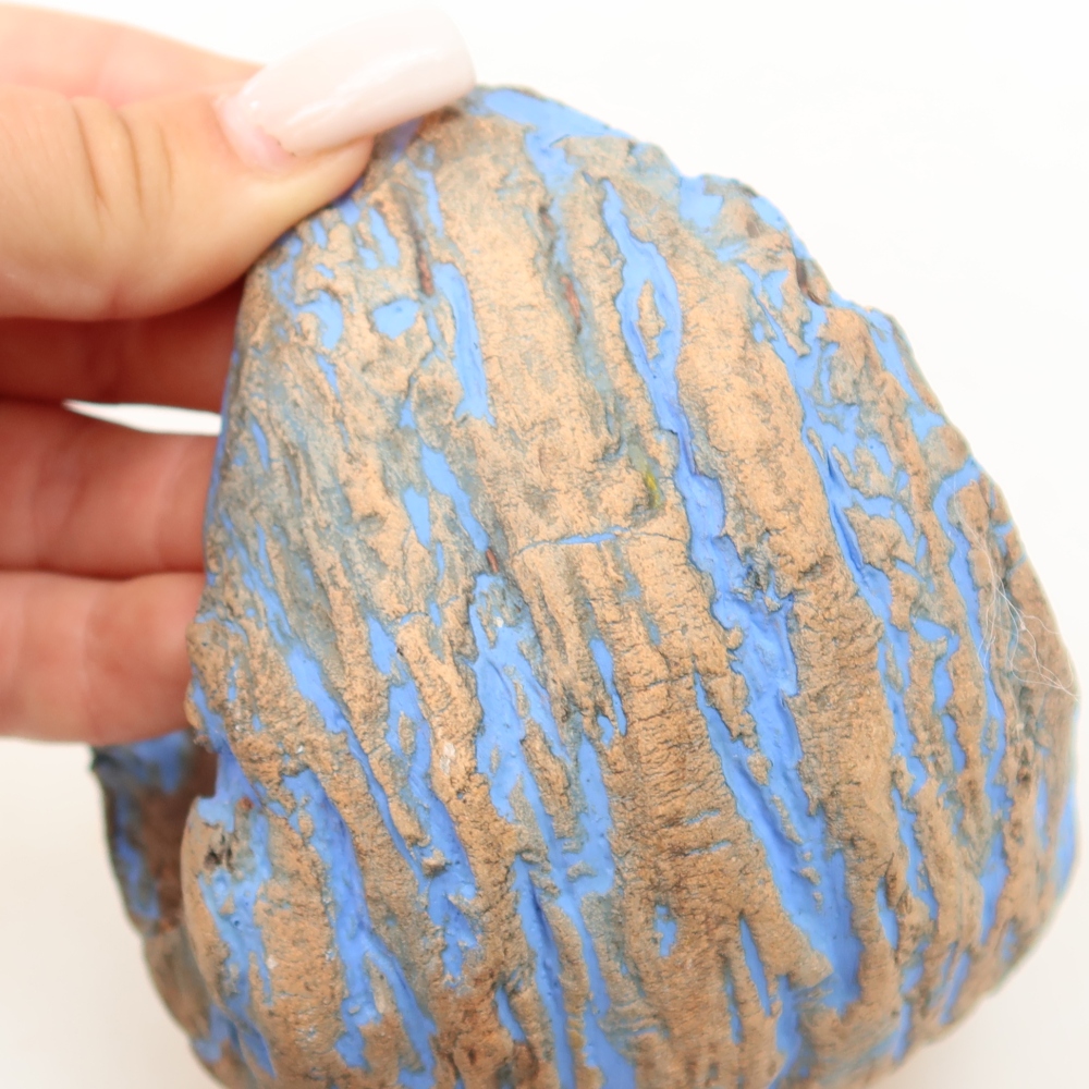 Keramikschale  11 x 10 x 11,5 cm, Farbe: Blau