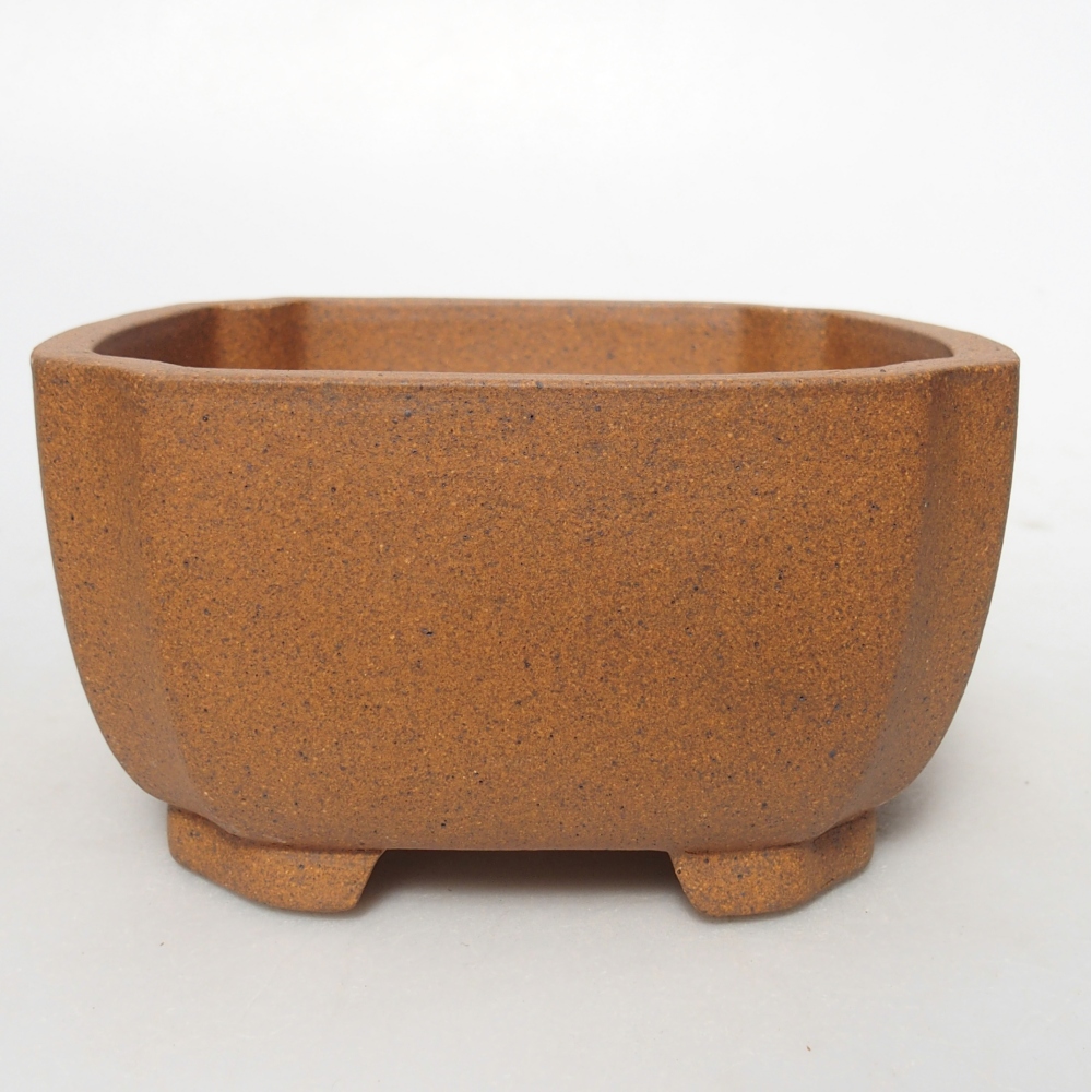 Schale 13 x 13 x 7 cm braun