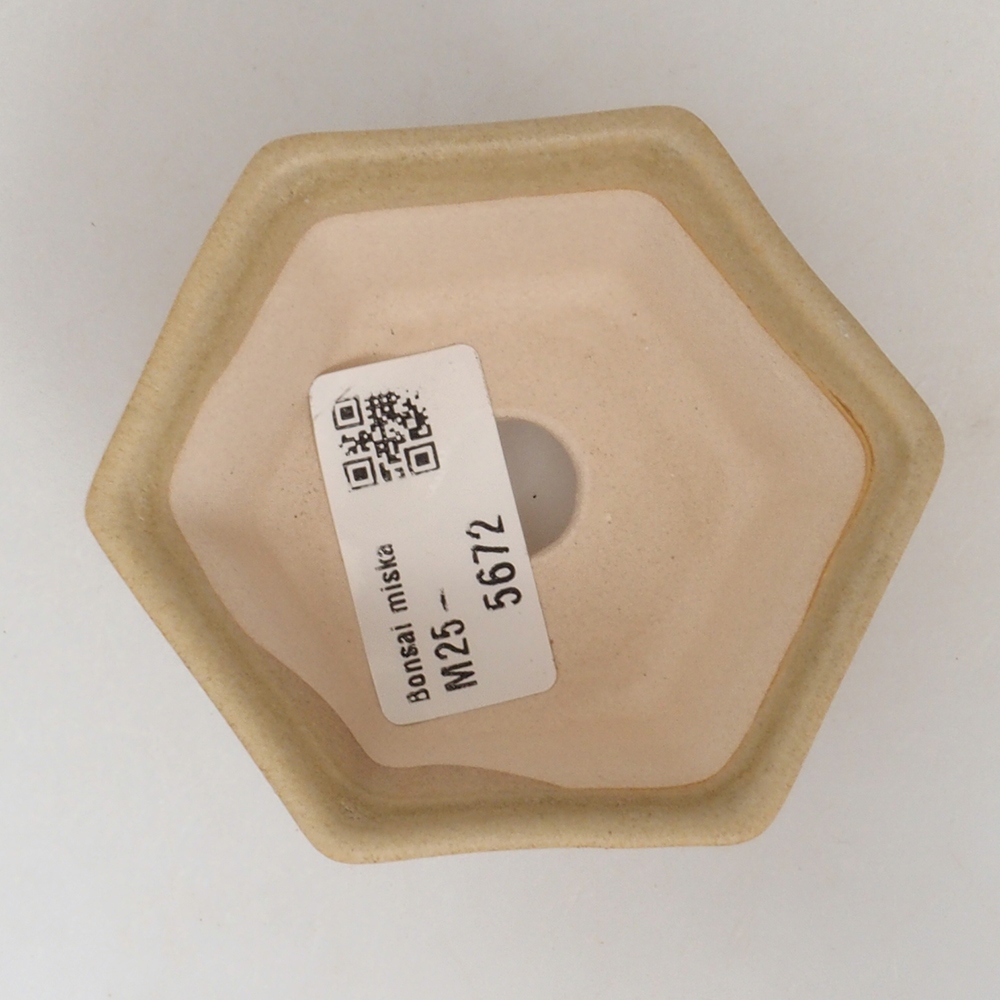 Mini-Bonsaischale 8 x 7 x 4 cm, braun